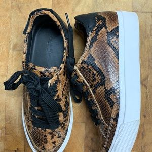 Rag & Bone Snake print sneakers
